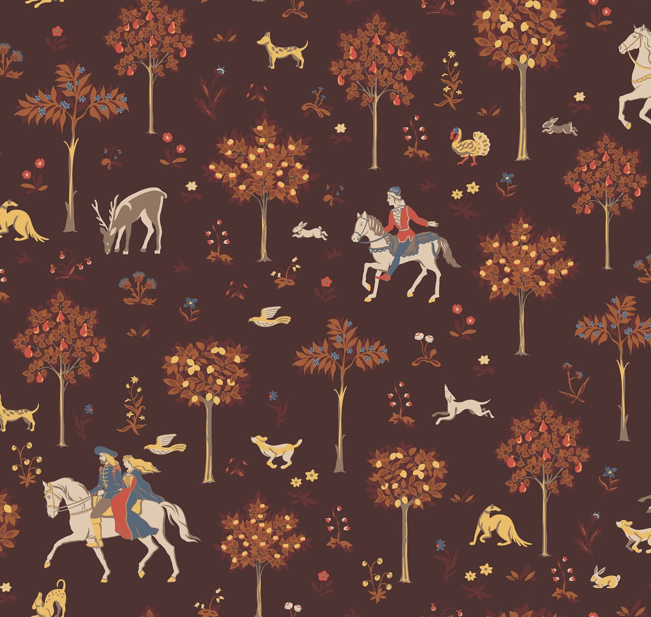 Обои Loymina Шервуд Осенняя охота Brit22 010 10,05×1 Обои Loymina Шервуд Осенняя охота Brit22 010 10,05×1